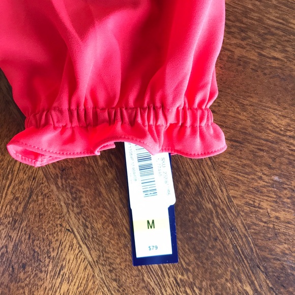 Peter Nygard shoulder-less embroidered blouse top - Picture 4 of 7